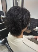 MEN'S HAIR &nbsp;&nbsp;緩めサーフカール　海外風ヘア