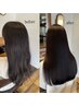 【平日特典・美髪クーポン】～シルキーストレート＋カット10％off～
