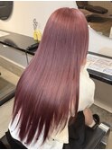 ローズピンクダブルカラーインナーカラーケアブリーチ