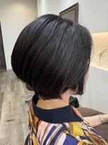 トータルビューティーサロン プリエ(prier)&nbsp;ノンジアミンカラー丸みショート