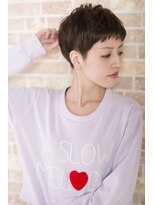 ヘアーアンドメイク シーク 八王子(HAIR&MAKE SeeK) ジェンダーレスな魅力満載のベリーショート