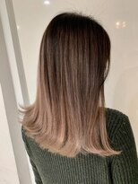 シエスタ バイ アンブルリュクス(siesta by amble luxe)&nbsp;ミルクティーエアタッチグラデーション