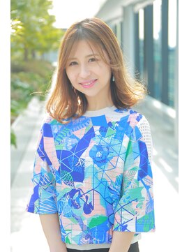 サイン ヘア イノベーション(sign HAIR INNOVATION) 大人可愛い、色気、小顔カットひし形シルエット【錦糸町】