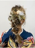 成人式ヘアアレンジ