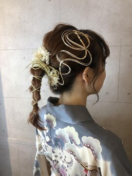 リスタバイネオリーブ 浅草(Re:sta by neolive) 卒業式　成人式　ヘアセット　着物ヘア　Re:sta by neolive