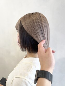 エイト ヘアサロン 渋谷本店(EIGHT) ケアブリーチ×インナーカラー