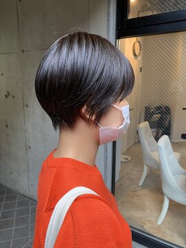 ショートオンリーサロントス(short only salon TOSS) 乾かしっぱなしマッシュショート