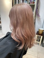 アジールヘア 池袋東口店(agir hair)&nbsp;ホワイトピンクベージュカラー　ホワイトピンジュ