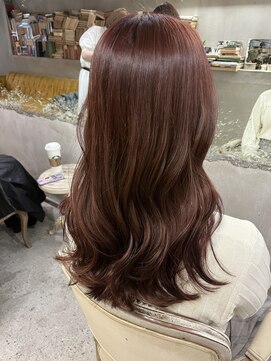 ロイジー(roijir) 【roijir 表参道】チェリーレッド×艶ロング