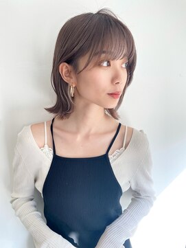 ヴェイン 渋谷(vain) グレージュ/20代30代/くびれミディ/ミルクティーベージュ