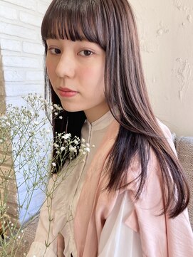 エイン(EYN) *ピンクラベンダー ピンクブラウン ロングレイヤー*