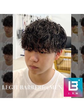 レジット メンズ ヘアサロン(LEGIT MEN's HAIR SALON) 波巻きパーマ