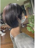 :ショート :ストレート :ナチュラル