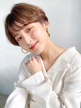 アイティー バイ アルバム 浦和店(IT by ALBUM) マッシュショート_外ハネボブセクションカラー_79017