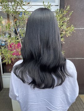 アース コアフュールボーテ 新潟青山店(EARTH coiffure beaute) デザインインナーブリーチハイライトバレイヤージュ