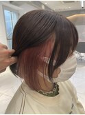 ミルキーベージュ×ピンクベージュ