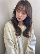 抜け感フェイスレイヤーココアグレージュ