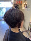 大人ショートボブ