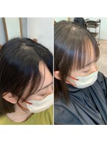 ジュネス 奈良橿原(Jeunesse)&nbsp;ナチュラルな前髪矯正！【奈良/橿原神宮】