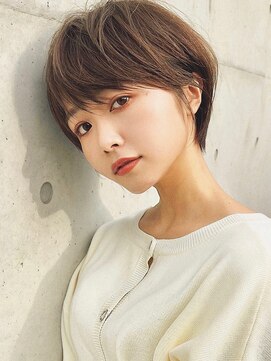 アイドットプラス 表参道(i.+omotesando) 流し前髪丸みマッシュショート