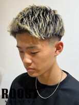 ルースト 渋谷店(ROOST)&nbsp;ショート×抜きっぱスタイル(ブリーチ2回)