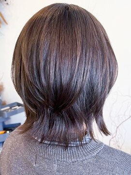 レポヘアー(Repos hair) 20代30代40代髪質改善カラーショコラアッシュウルフカット
