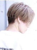 センターパート/ベリーショート/カルマパーマ
