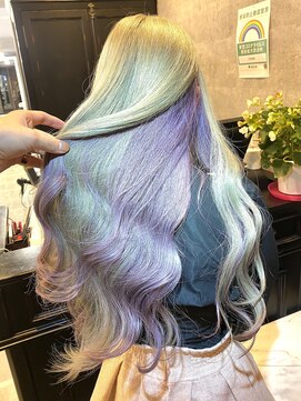 キャラ シャローネ 池袋(Chara Chalone) ハイトーンカラーのインナー/インナーピンクラベンダー