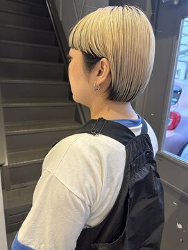 フェンヘアーアイス 中目黒(Fen.hair ici) 20代30代40代大人アンブレラカラー耳掛け切りっぱなし大人ボブ