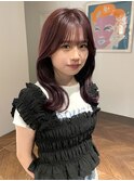 【ロングスタイル】ピンクラベンダー