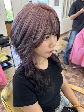 エクリュ(eKuryu) ホワイトピンクベージュエンドカラー