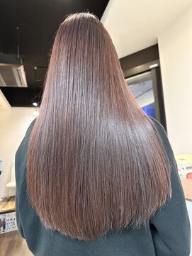 ジールヤマグチ 朝霧駅前店 【マルサラ】こっくりカラー/髪質改善/高濃度水素/水素カラー