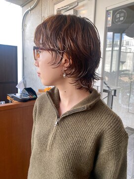 エムクランメイクス 原宿 表参道(m.clan MAKE'S) ショートウルフパーマ20代10代