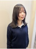 ふんわりミディアムレイヤーカット【ラクレ/西大分】