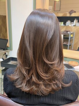 シビバイレボ(CIBI by revo) 韓国風大人レイヤーカット/ミディアムレイヤー/顔まわり/船橋駅