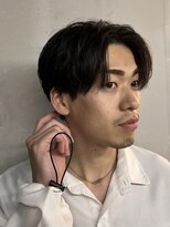 フランクスバーバーリザーブ 人形町店(FRANK’S BARBER RESERVE)&nbsp;センターパート　ｙ