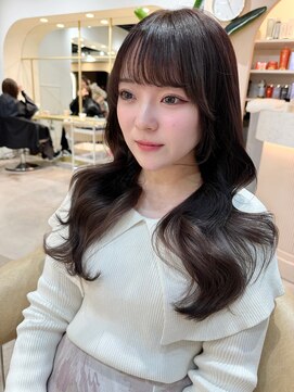 シックスバイギンザロンド 名古屋(six by ginza Lond) 顔まわりカットが可愛い韓国ヘア