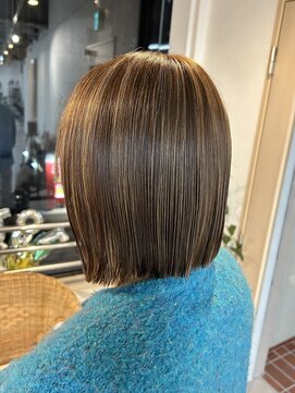 トト 船橋店(toto.) ◇細めハイライトメルティーカラー似合わせカット[船橋]