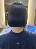 小顔効果◎ミニボブヘア