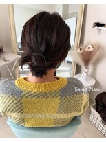 サロンナビ(Salon Navi)&nbsp;ミディアムアレンジ