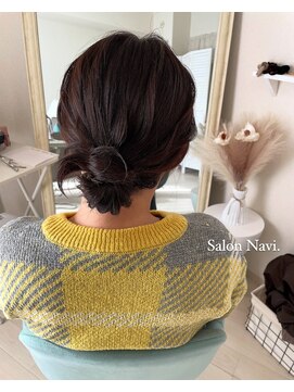 サロンナビ(Salon Navi) ミディアムアレンジ