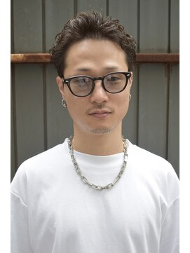 スワッグバーバースタジオ(SWAG BARBER STUDIO) 無造作ピンパーマ