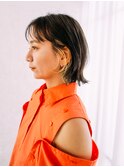 ボブスタイル20代/30代/40代/庭瀬