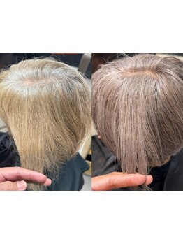 【円山公園駅徒歩5分】"話題の白髪ぼかし"/白髪を楽しむ、活かす"style"と"艶感"が人気◎