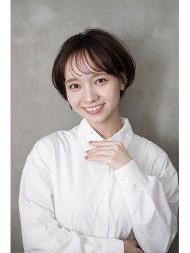 リル 8F 銀座(Rire) 【Rire-リル銀座-】丸みショートボブ！