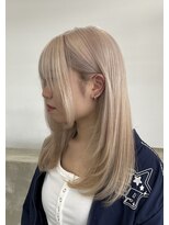 ノートエートル 西金沢(Nought etre)&nbsp;王道ミルクティーカラー10代20代ブリーチカラー