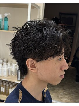 バース 梅田中崎町店(BIRTH) ニュアンスパーマセンターパートフェザーパーマ大阪パーマ