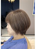 脱白髪染めハイライト