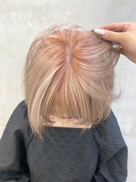 ダブルトーキョー シブヤ(W-TOKYO SHIBUYA) 【ハイトーン】デザインカラー ピンク