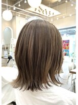 コンティロミー(CONTI ROMMY.) 20代~50代☆くびれボブ細めハイライトこなれミディ髪質改善